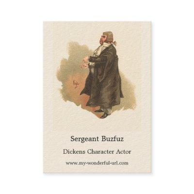 Sergeant Buzfuz by Kyd Dickens The Pickwick Papers