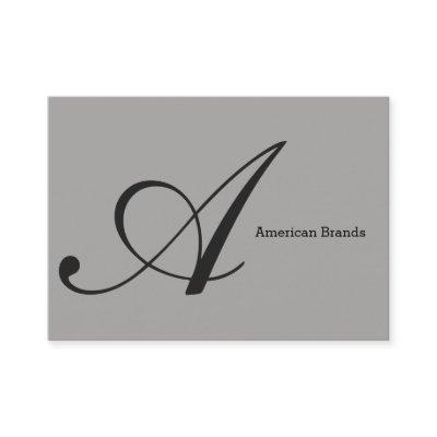 Serif Type Monogram (variation 3)