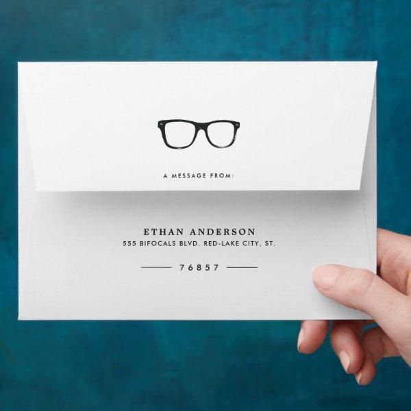Serious Spectacles | Pre-addressed Envelope