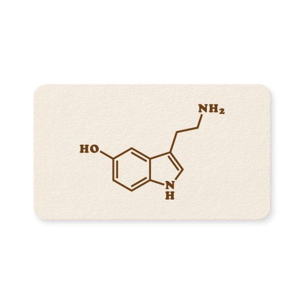 Serotonin Molecular Chemical Formula