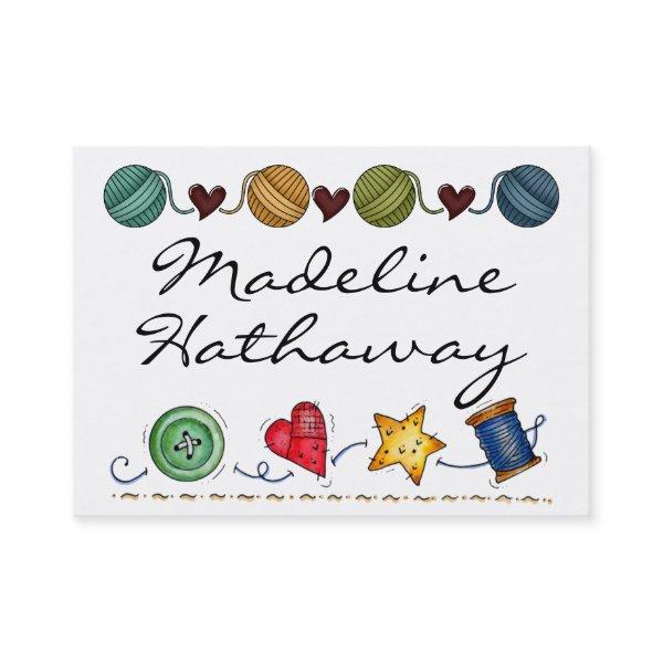Sewing - Knitting - Handmade -  SRF