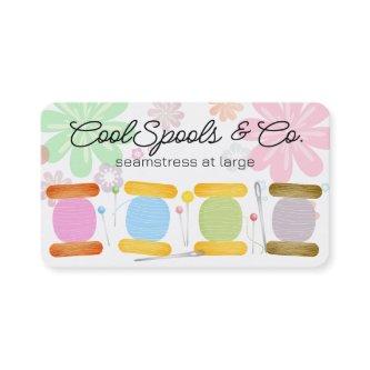 Sewing quilting pins needle thread seamstress