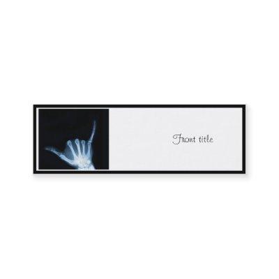 Shaka Sign X-Ray (Hang Loose) Mini