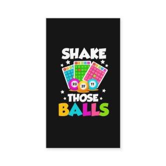 Shake Those Balls Funny Bingo