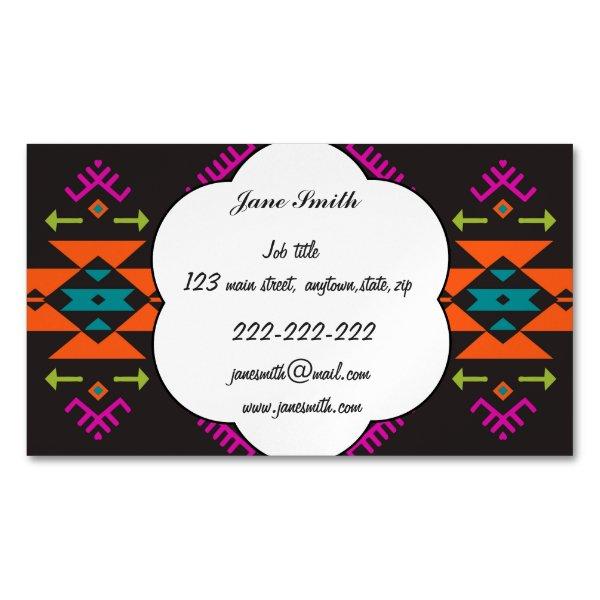 Shapes on a black background 54rt  magnet
