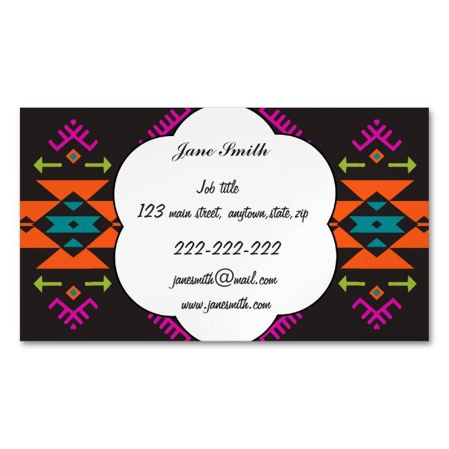 Shapes on a black background 54rt magnet