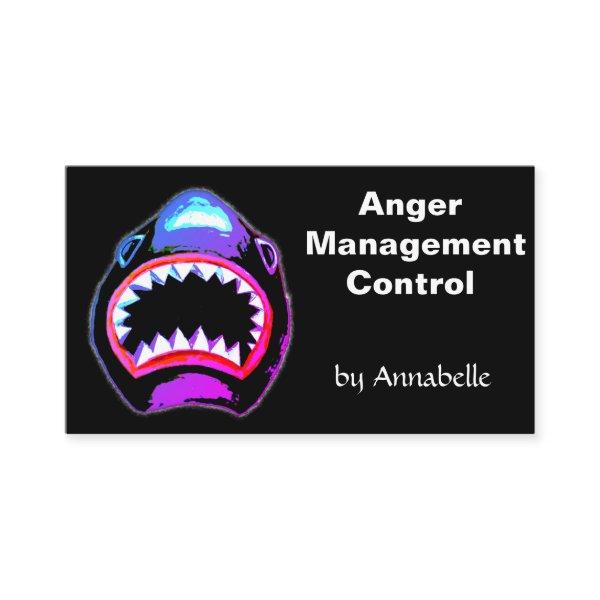 Shark - Anger Management Control Appointment Card