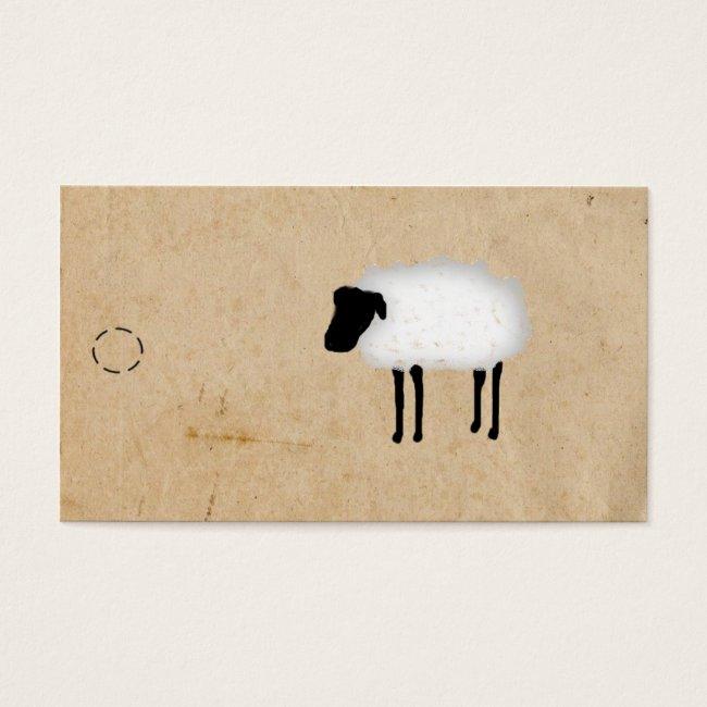 Sheep Hang Tag