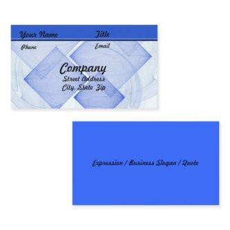 Sheer Blue White Abstract Tile Artwork Template
