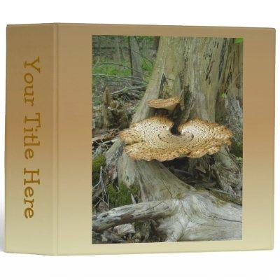 Shelf Fungus Coordinating Items Binder