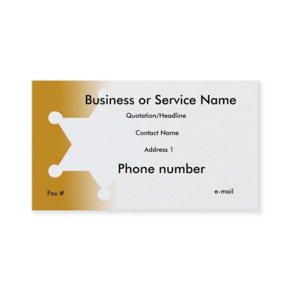 sherriff badge 2, Business or Service Name, Add...