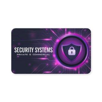 Shield | Security Lock | Modern Tech Background