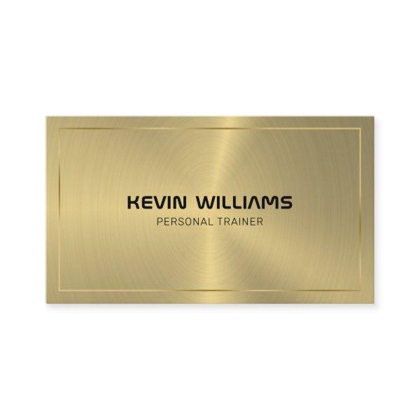 Shiny faux gold metallic look background