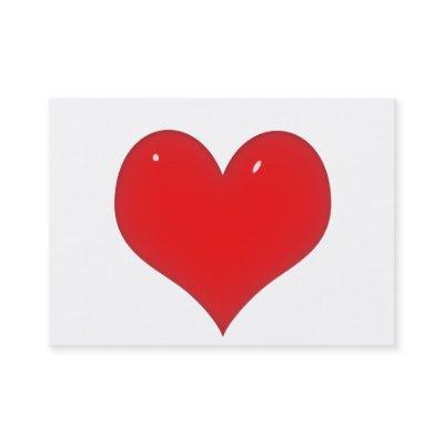 Shiny Red Heart