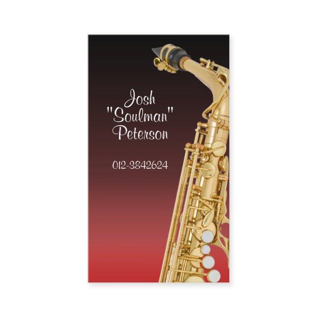 Shiny Saxaphone Red Gradient