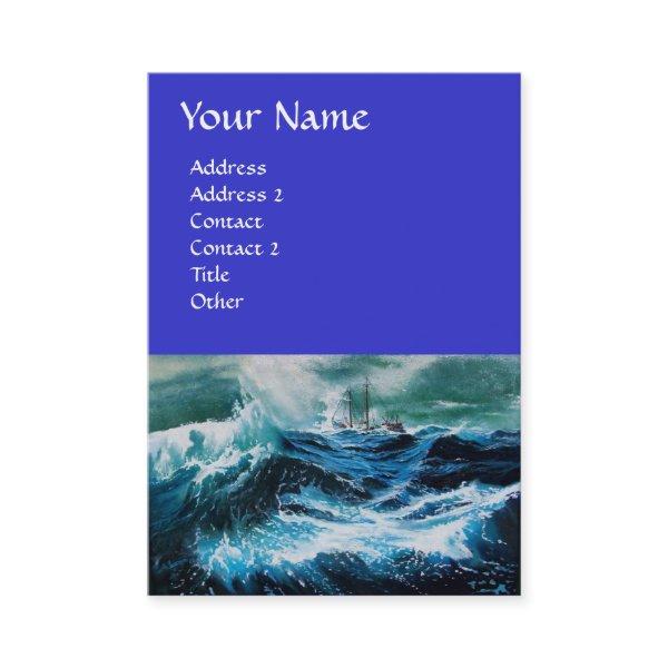 Ship In the Sea in Storm