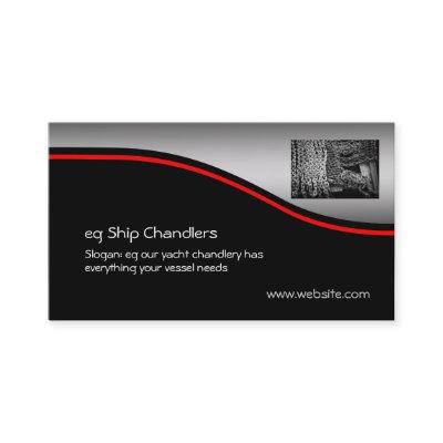 Ship / Yacht Chandlers Anchor Chain, red swoosh