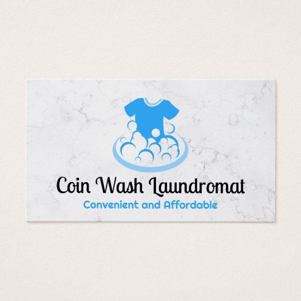 Shirt and Soap Bubbles | Laundromat