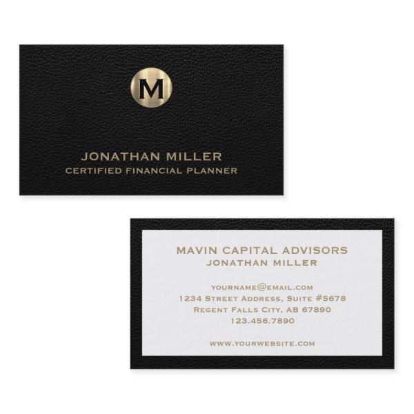 Signature Gold Monogram Financial Professionals