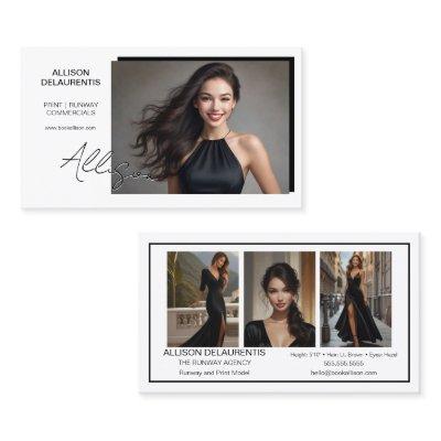 Signature Model  | Mini Comp Cards