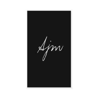 Signature Monogram 2 / Black & White