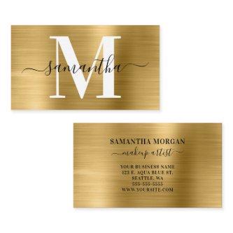 Signature Monogram Gold Shimmer