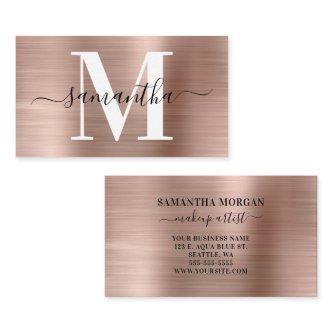 Signature Monogram Rose Gold Shimmer