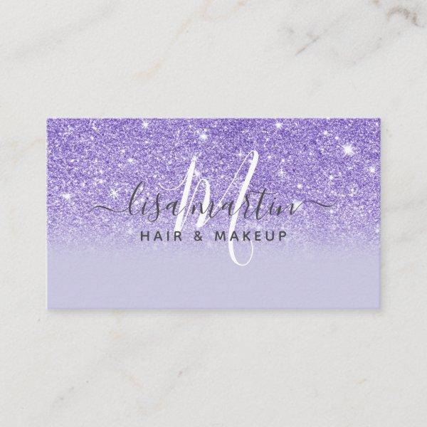 Signature Script Blush Purple Glitter Modern Girly