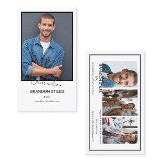 Signature Talent Calling Card | Mini Comp Cards