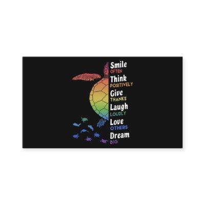 Sile Often, Think Positively, Give Thanks