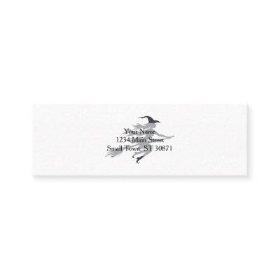 Silhouette of witch - Choose background color Mini
