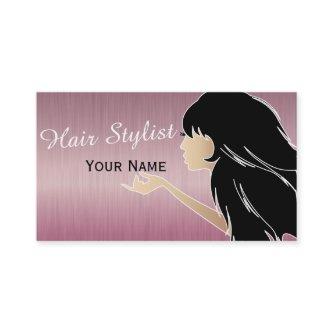 Silhouette Woman Hair Stylist