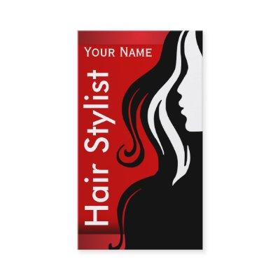 Silhouette Woman Salon Hair Stylist | Professional