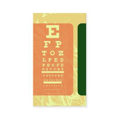 silhouscreen birds optometrist eye test