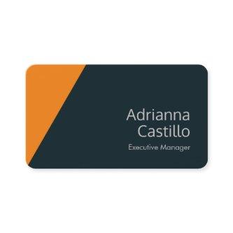 Silk Plain Simple Orange Blue Grey Minimalist