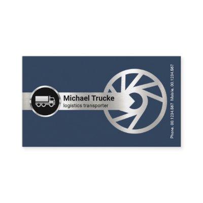 Silver Arrowhead Global Tire Rim Truck Transport
