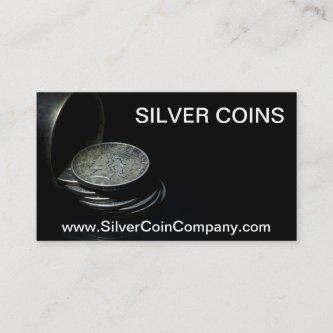 Silver Dollar Coin  Template