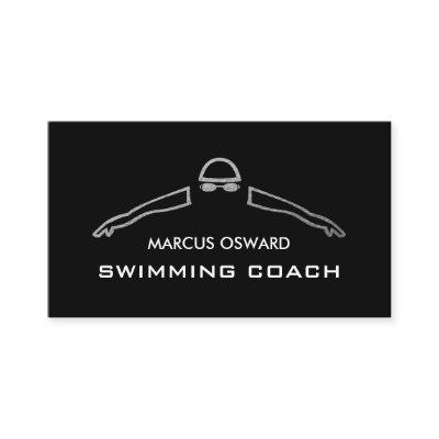 Silver Foil Swimmer, Swimming Coach & Lifeguard