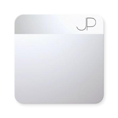 Silver Look Modern Elegant Professional Template Square