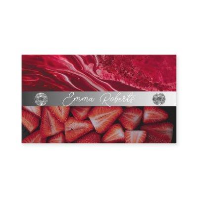 Silver Marble Pink Diamond Coach