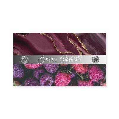 Silver Marble Pink Diamond Coach