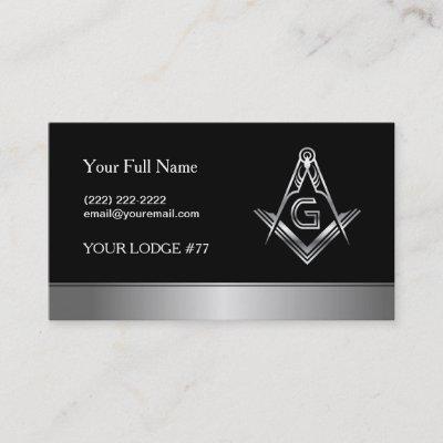 Silver Masonic  Template | Freemason