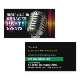 Silver Microphone, Karaoke Event Organizer