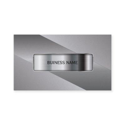 Silver Modern Metal Frame Professional