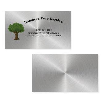 Silver Professional Tree Trimming Service Business