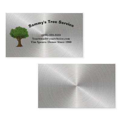 Silver Professional Tree Trimming Service Business