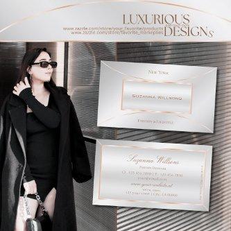 Silver Rose Gold Decor Professional and Luxurious