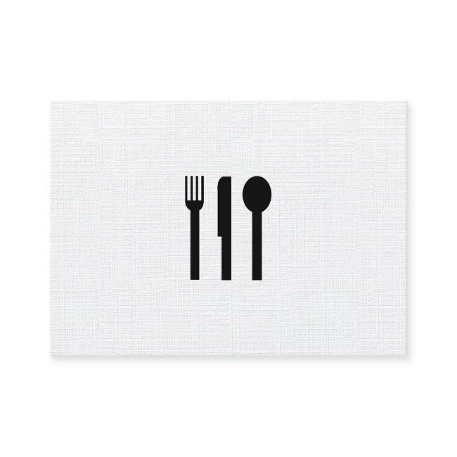 Silverware / Linen Pattern