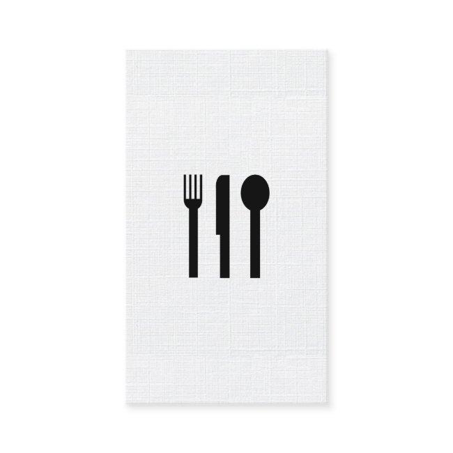 Silverware / Linen Pattern