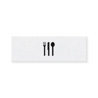 Silverware / Linen Pattern Mini